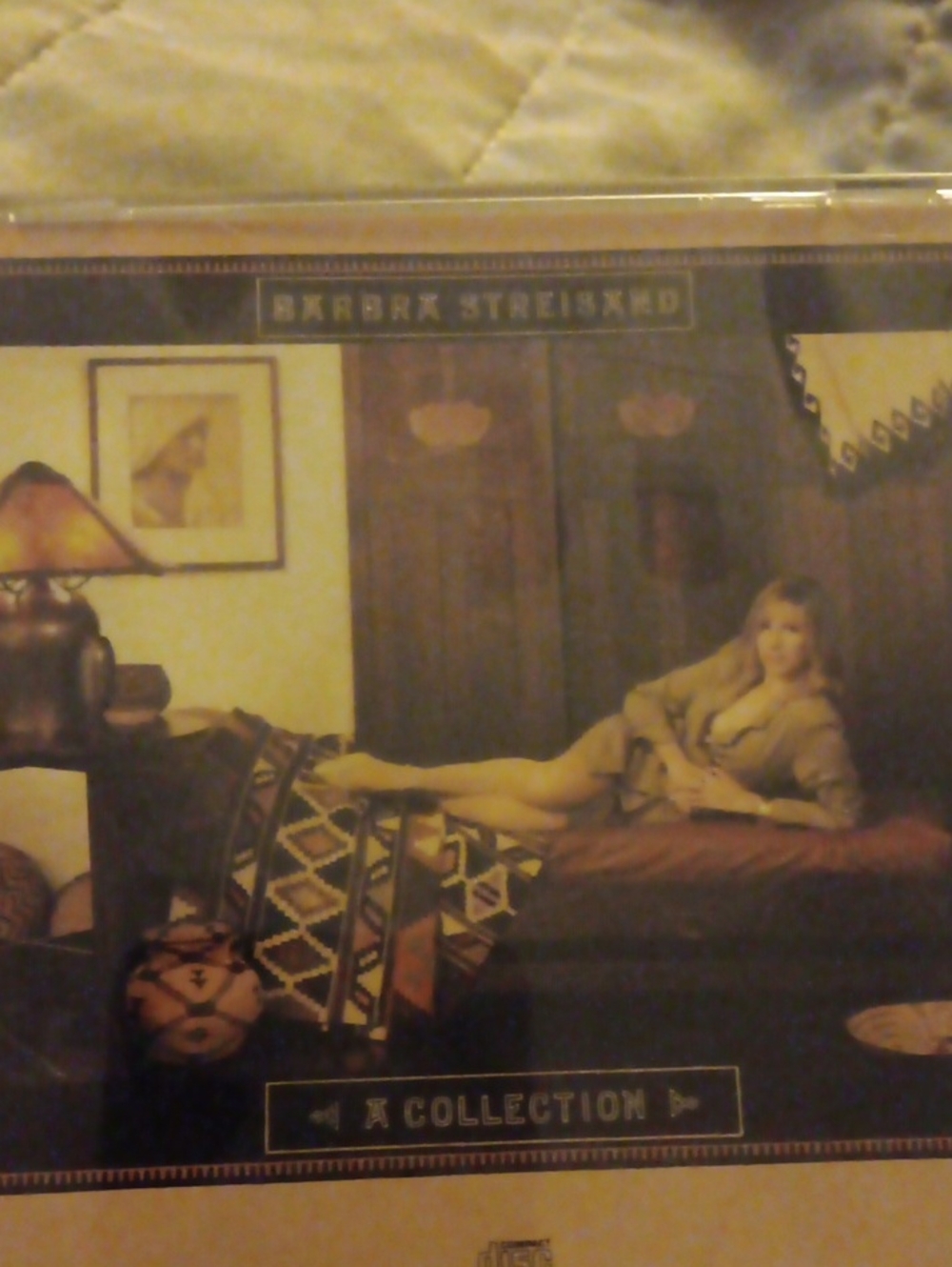 Barbra Streisand Greatest Hits Vinyl — Beige & Brown Cover